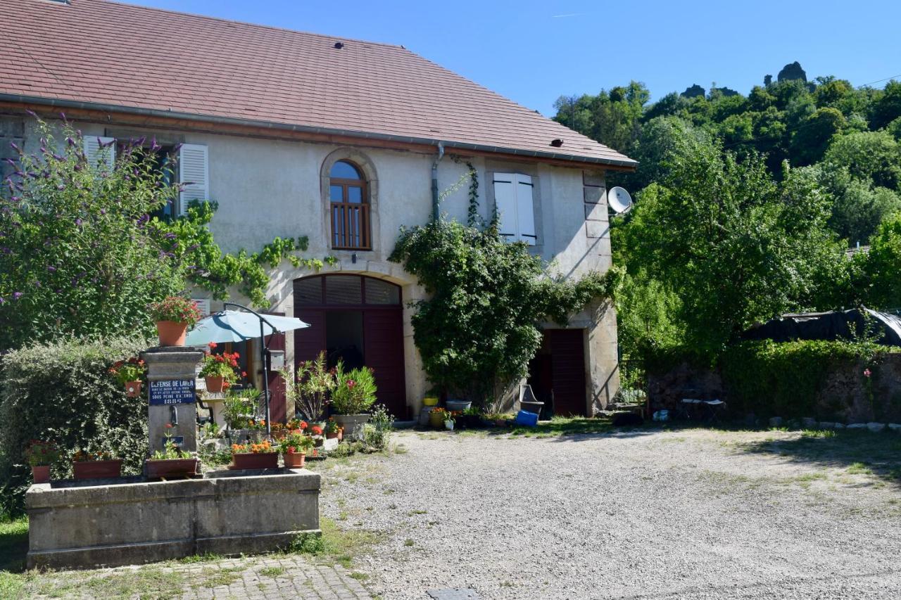 Spacious Apartment In Old Farm Close To Lac De Vouglans La Tour-du-Meix Exteriör bild