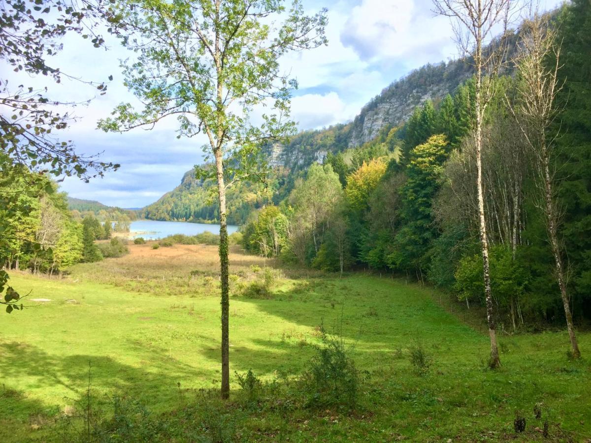 Spacious Apartment In Old Farm Close To Lac De Vouglans La Tour-du-Meix Exteriör bild
